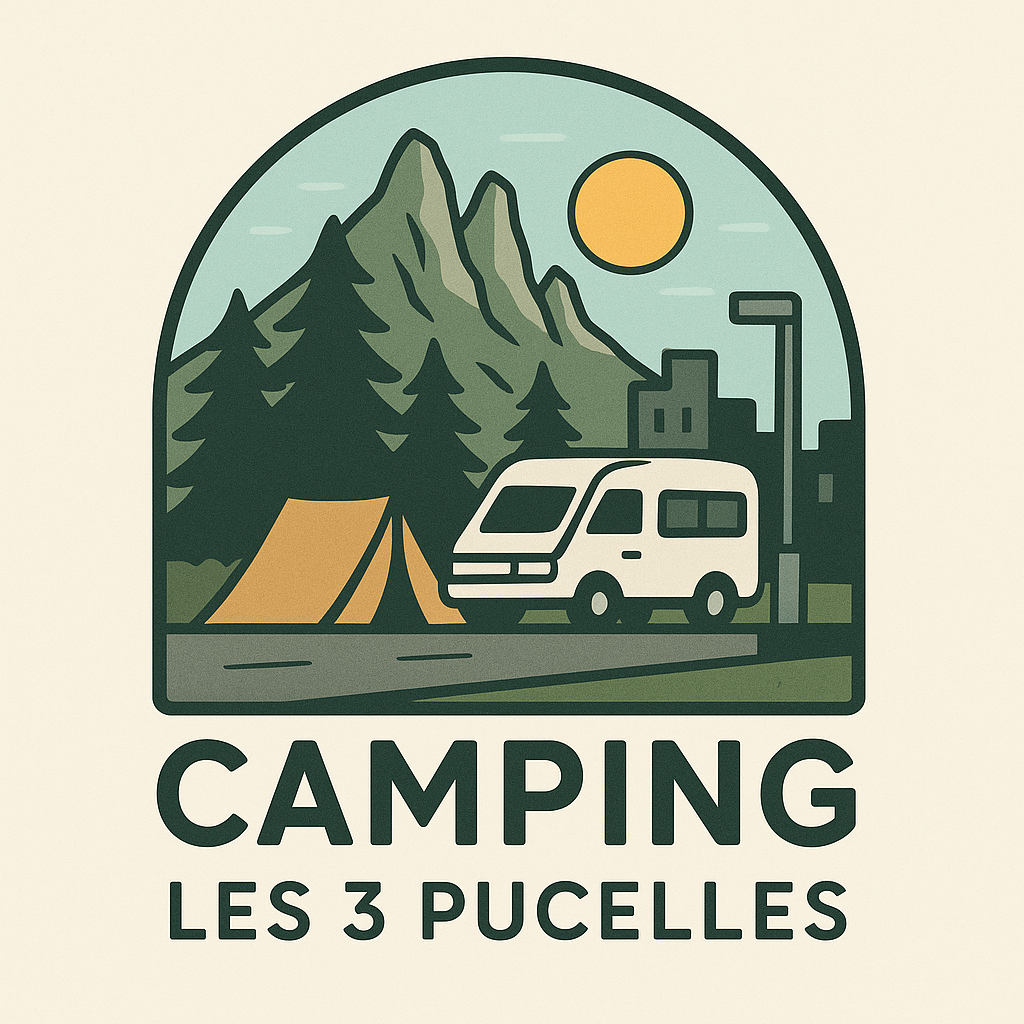 Camping les 3 Pucelles Logo